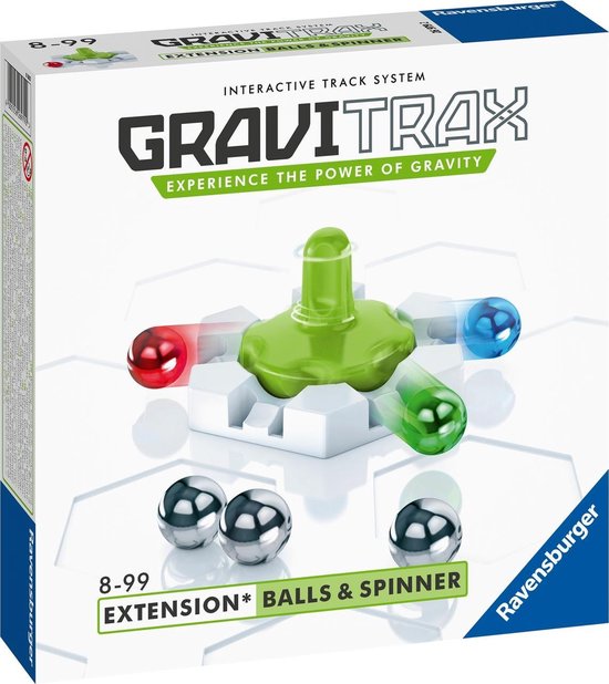 Ravensburger GraviTrax Bouwset Actieblok Ballen & Spinner