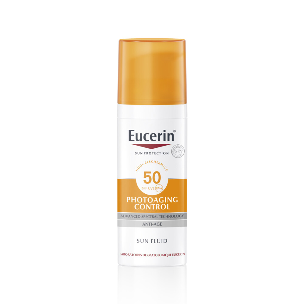 Eucerin Sun Photoaging Control Fluid Zonnebrand Gezicht - SPF 50 - Zonbescherming - 50 ml