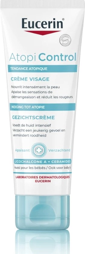 Eucerin AtopiControl Gezichtscrème - 50ml