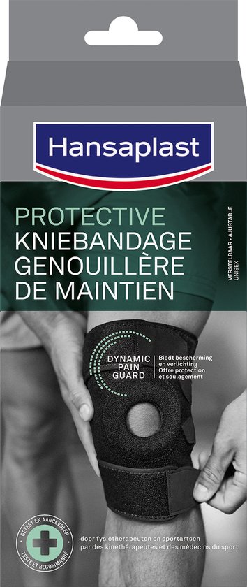 Hansaplast Verstelbare Kniebandage - 1 Maat - 1 Stuk