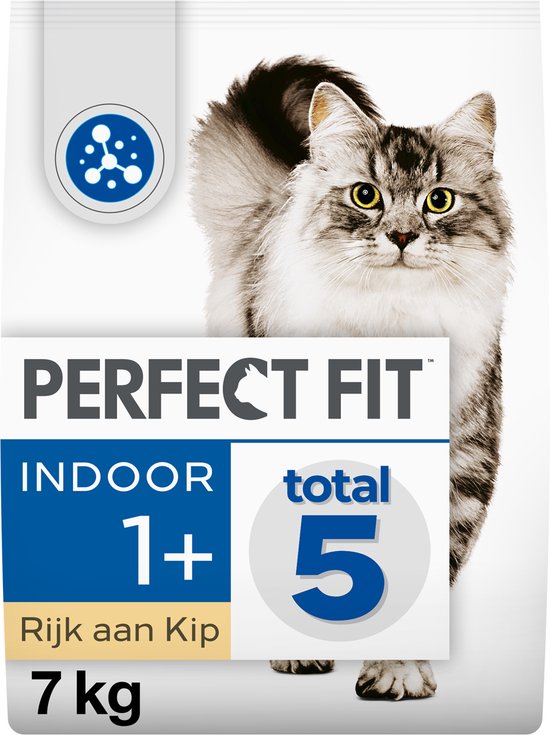 Perfect Fit Indoor 1+ Riche en poulet pour chat - 7 kg