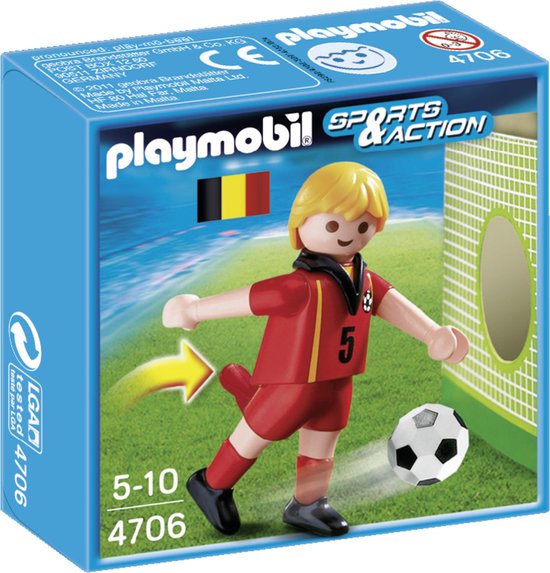 VOETBALSPELER BELGIË/JOUEUR ÉQUIPE BELGIQUE