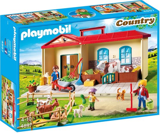 PLAYMOBIL Meeneem Boerderij - 4897