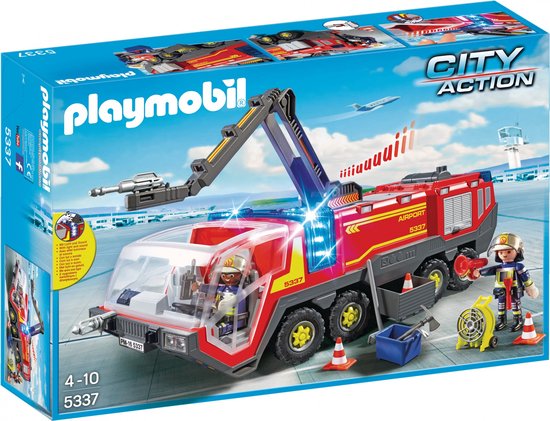5337 POMPIERS AVEC VÉHICULE AÉRO