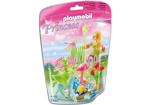 ZOMERFEE MET PEGASUSVEULEN / FÉE ETÉ AVEC POULAIN