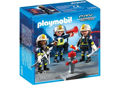 TRIO BRANDWEERMANNEN / UNITÉ DE POMPIERS