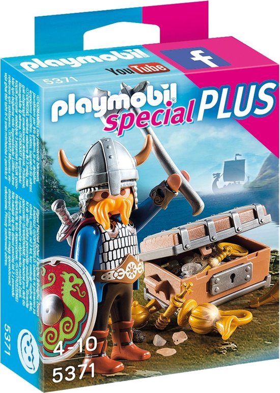 Playmobil Viking met schat  - 5371