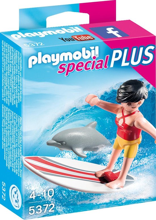 SURFER MET DOLFIJN / SURFEUSE
