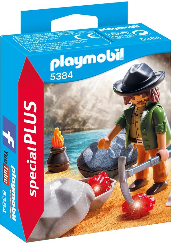 PLAYMOBIL 5384 SPECIAL PLUS SCHATTENJAGER/CHERCHEUR CRISTAUX