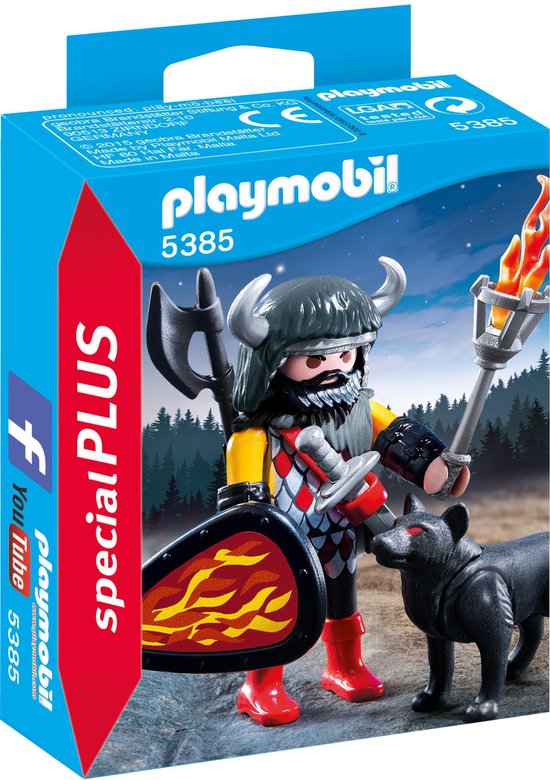 PLAYMOBIL 5385 SPECIAL PLUS WOLFSKRIJGER / GUERRIER LOUP