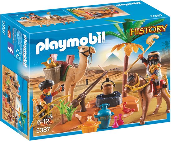 PLAYMOBIL History Grafrovers met Egyptische schatten - 5387