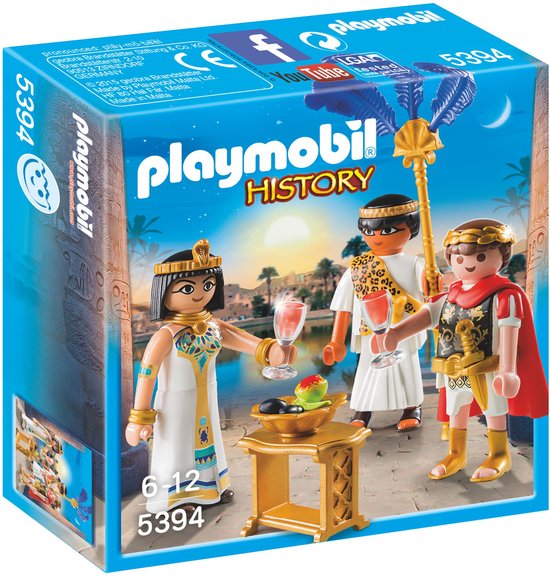 Playmobil Caesar en Cleopatra- 5394