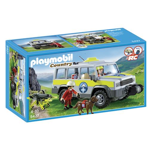 PLAYMOBI VEHICULE AVEC SECOURISTES DE MO