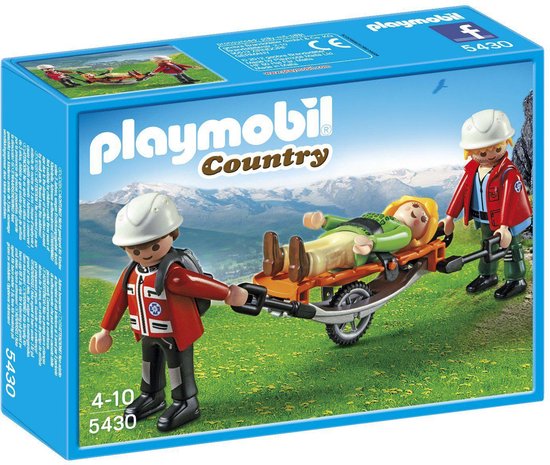 Playmobil Country - Mountain Rescuers with Stretcher