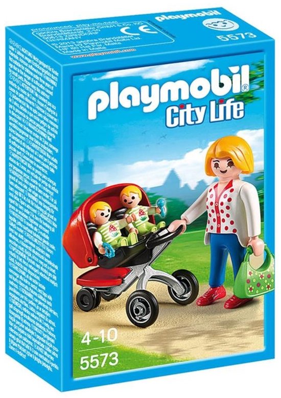 Playmobil City Life 5573 Tweeling Kinderwagen