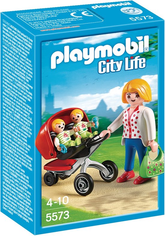 Playmobil City Life 5573 Tweeling Kinderwagen