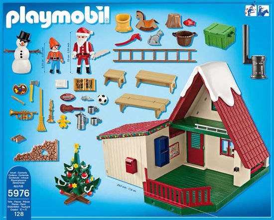 BIJ DE KERSTMAN THUIS / MAISONNETTE DU PÈRE NOËL