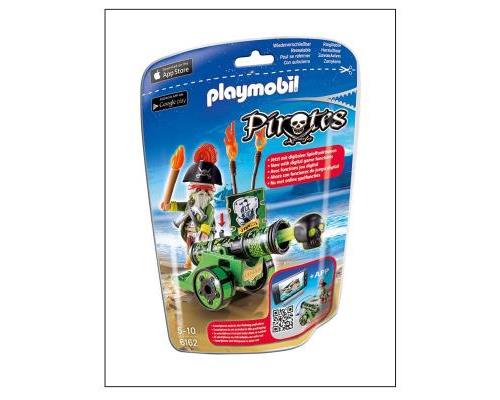Playmobil Pirates 6162 Capitaine pirate avec canon vert