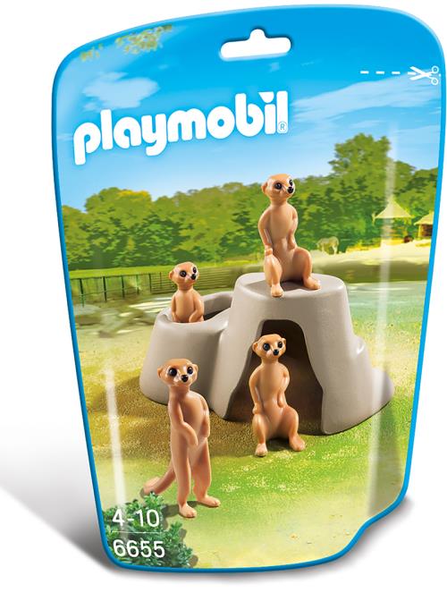 Playmobil City Life 6655 Meerkats met rots