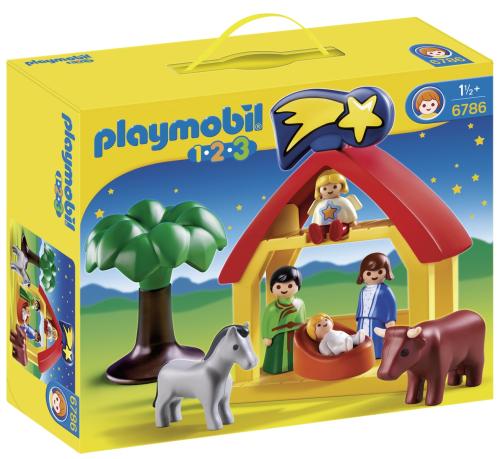 PLAYMOBIL 1.2.3. KERSTSTAL / CRECHE