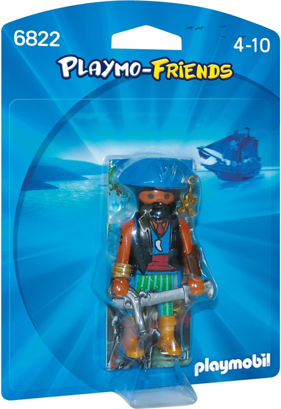 PLAYMOBIL FRIENDS 6822 EXOTISCHE PIRAAT / FLIBUSTIER