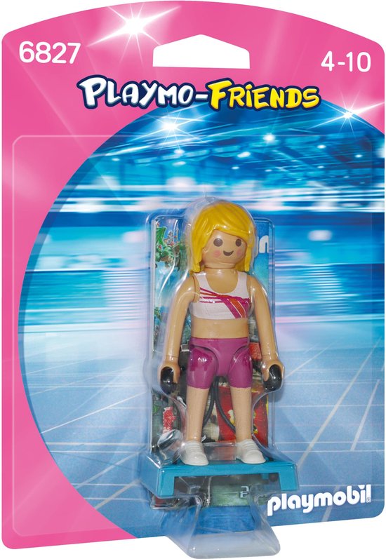 PLAYMOBIL FRIENDS 6827 FITNESS COACH / COACH DE FITNESS