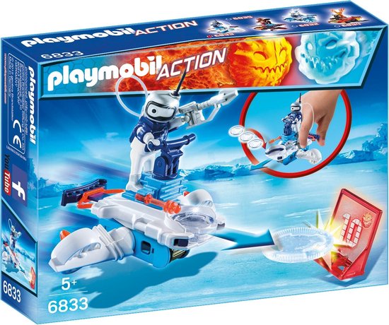 Playmobil Action 6833 Androïde de glace avec lance-disques