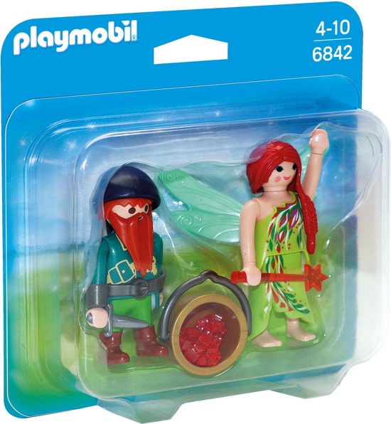 Playmobil Princess 6842 Fée et nain de la forêt