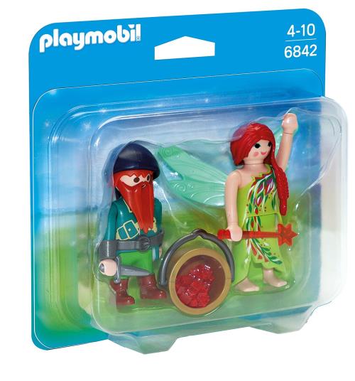 Playmobil Princess 6842 Fée et nain de la forêt