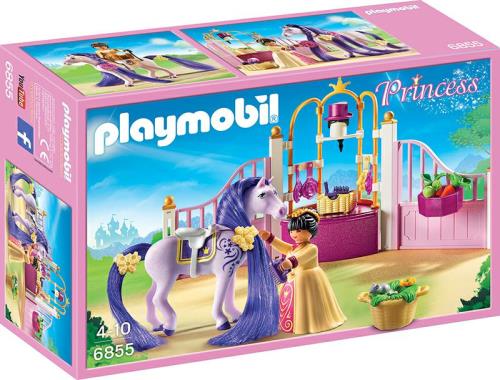 Playmobil Princess 6855 Paardenstal met paard en prinses