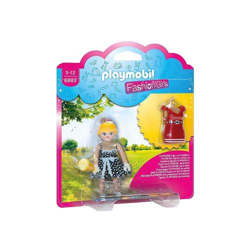 PLAYMOBIL 6883 FASHION GIRL - RETRO / TENUE RÉTRO