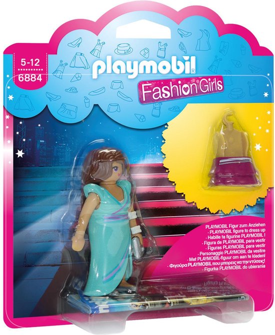 PLAYMOBIL 6884 FASHION GIRL - SOIREE / TENUE DE SOIRÉE