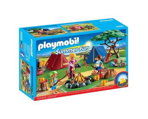 Playmobil Summer Fun 6888 Tenten met kinderen en gastheer