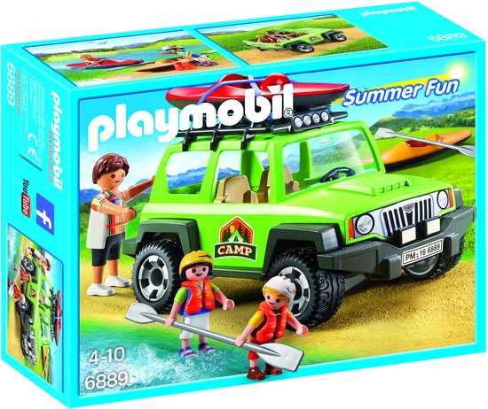 Playmobil Familieterreinwagen met kajaks - 6889