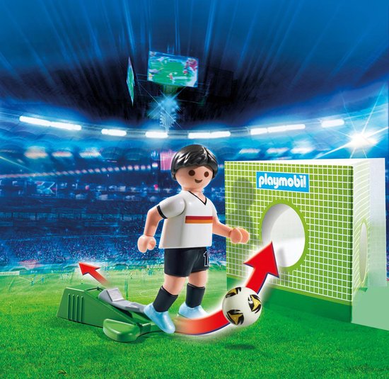 PLAYMOBIL 6893 VOETBALSPELER DUITSLAND / JOUEUR ALLEMAGNE