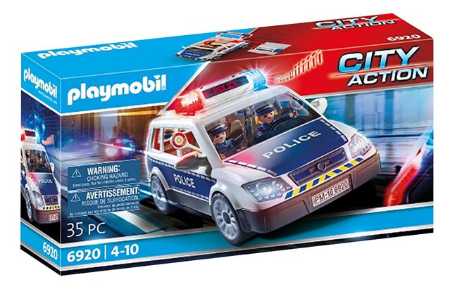 Playmobil City Action 6920 Politiepatrouille met licht en geluid