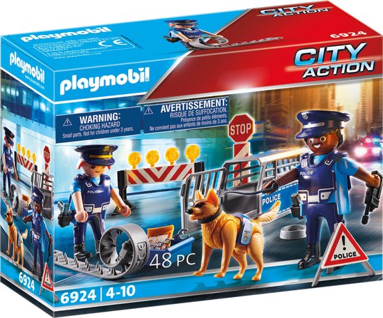 Playmobil City Action 6924 Politiewegversperring