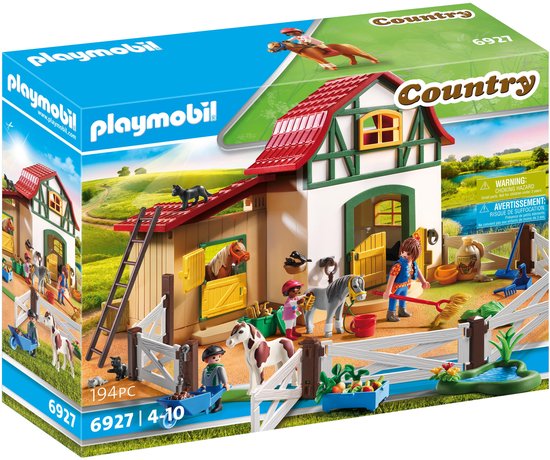PLAYMOBIL 6927 PONYPARK / PONEY CLUB