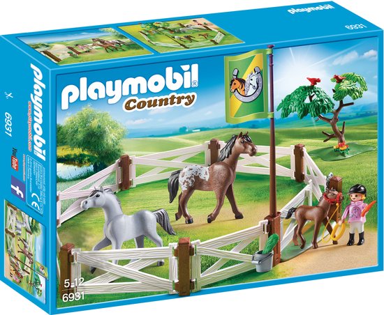 PLAYMOBIL Paardenweide  - 6931