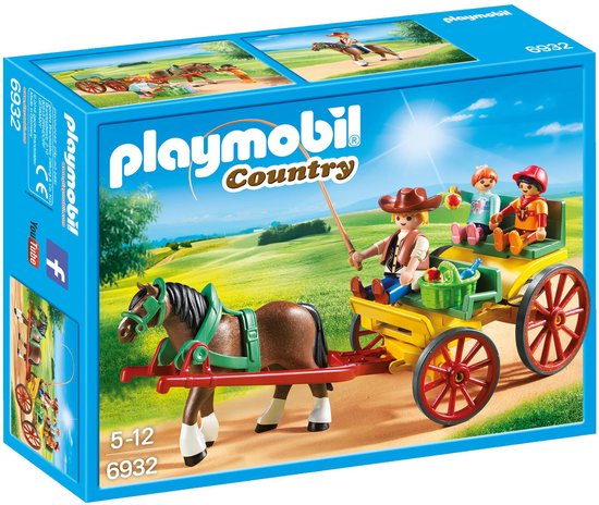 6932 Paard en kar