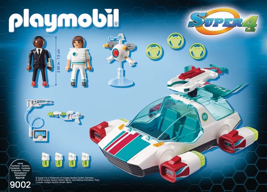 Playmobil Super4 9002 FulguriX avec Gene