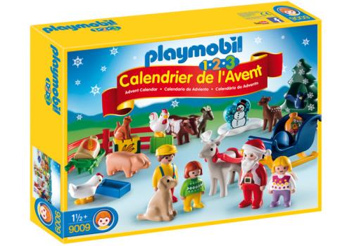 9009 CAL AVENT 1.2.3 'NOËL À LA FERME'