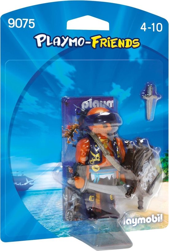 Playmobil Playmo-Friends 9075 Piraat met schild