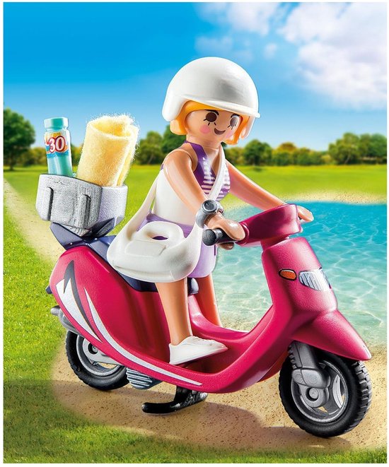 Playmobil Special Plus 9084 Vacancier met scooter
