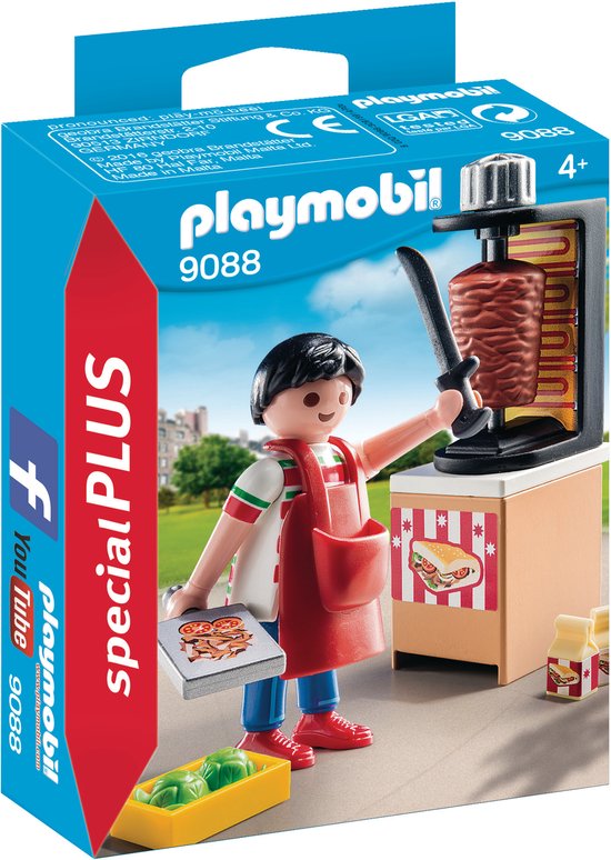 Playmobil Special Plus 9088 kebab verkoper