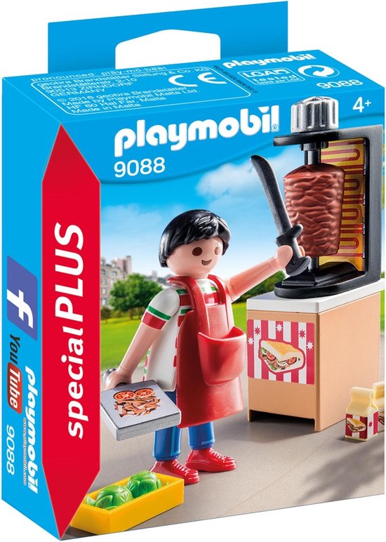 Playmobil Special Plus 9088 kebab verkoper