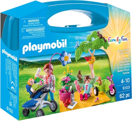 Playmobil Family Fun 9103 Meeneemkoffer Picknick