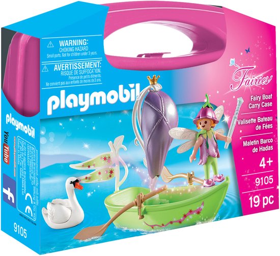 Playmobil 9105 Meeneemkoffer Elf met boot en zwaan