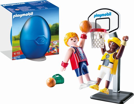 9210 - Basketballers Met Ring / Joueurs De Basket-Ball