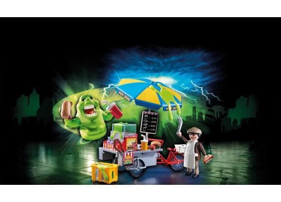 9222 Slimer en hotdogkraam